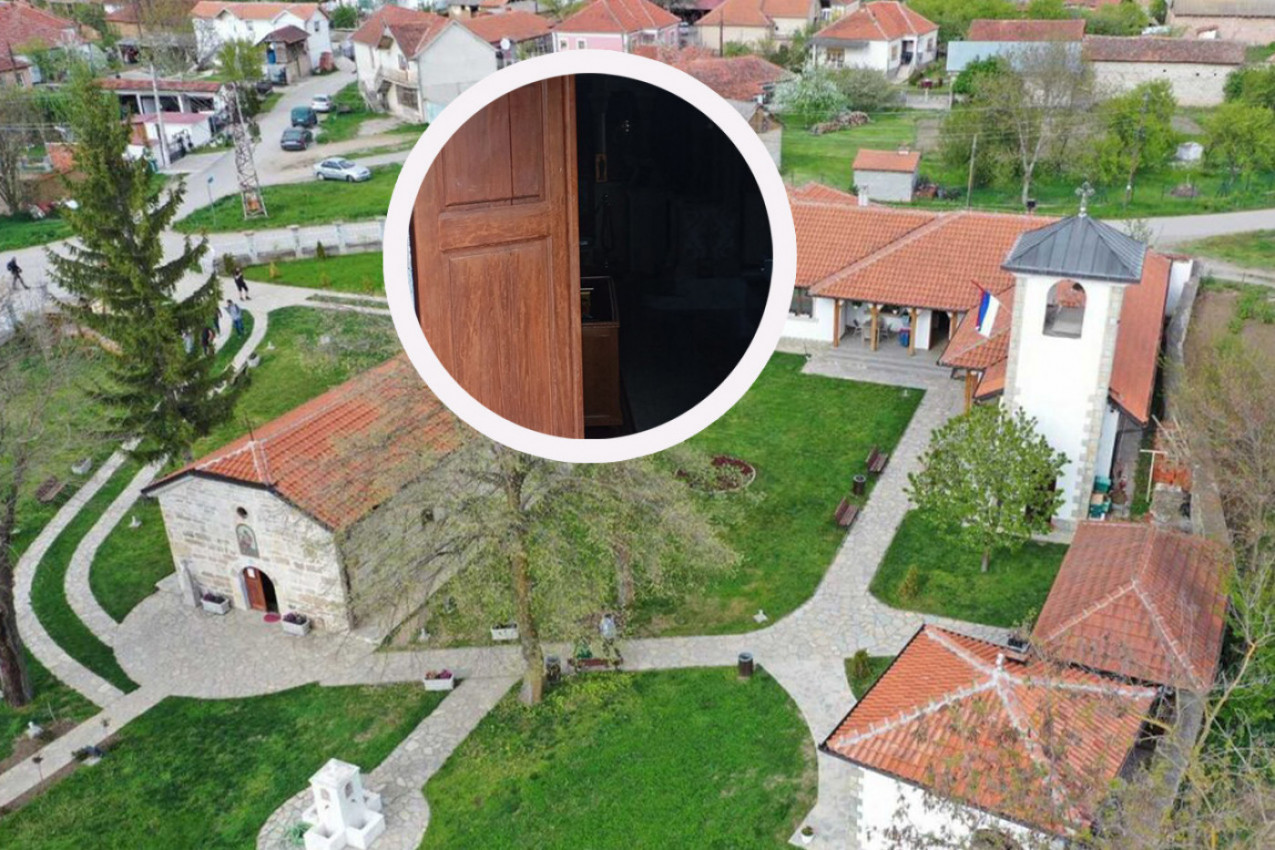 RAZBOJNICI RAZVALILI VRATA I OPLJAČKALI CRKVU SVETOG DIMITRIJA: Novi udar na srpske svetinje na Kosovu i Metohiji (FOTO)