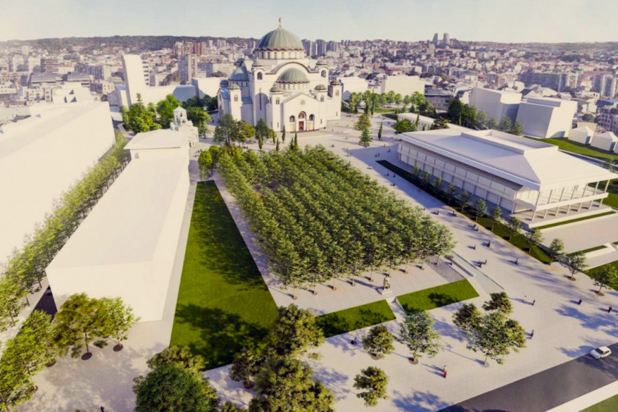 ŠTA ĆE SE NA VRAČARU RUŠITI, A ŠTA GRADITI OKO HRAMA SVETOG SAVE: Crkva se konačno oglasila i prekinula sva nagađanja