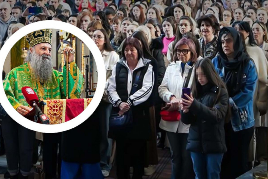 "SVE OD VERE ZAVISI": Važna poruka Patrijarha Porfirija na prazničnoj liturgiji u crkvi Svetog Marka