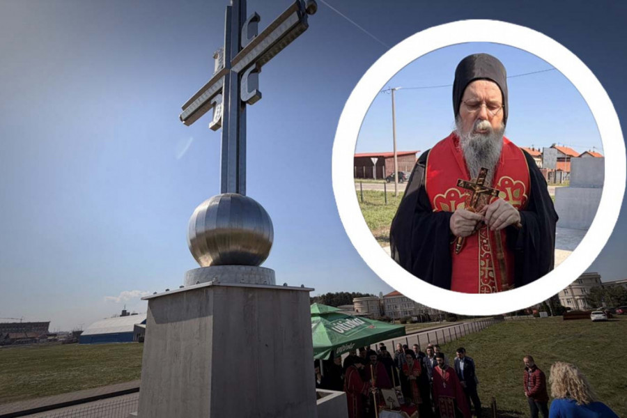 GRADI SE SVETINJA PO UZORU NA HILANDAR - MOĆI ĆE DA JE POSETE I ŽENE: Vladika Fotije osveštao zemljište nadomak centra Bijeljine (FOTO)