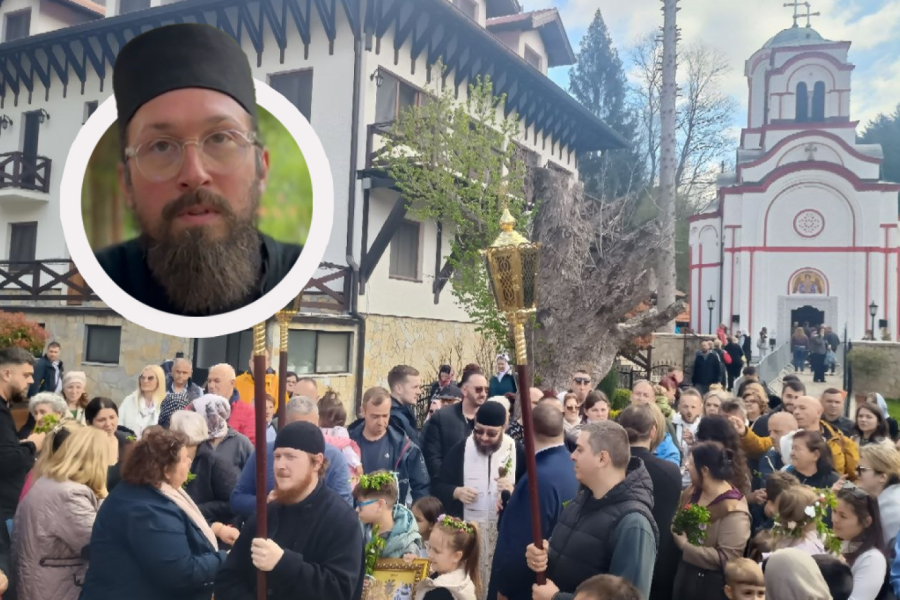 CRKVA U TUMANU SE SRUŠILA, A ČUDO JE TADA SAČUVALO VERNI NAROD OD STRADANJA: Jeromonah Teofil o tradiciji sabranja na praznik Cveti u tumanskom kraju (VIDEO)