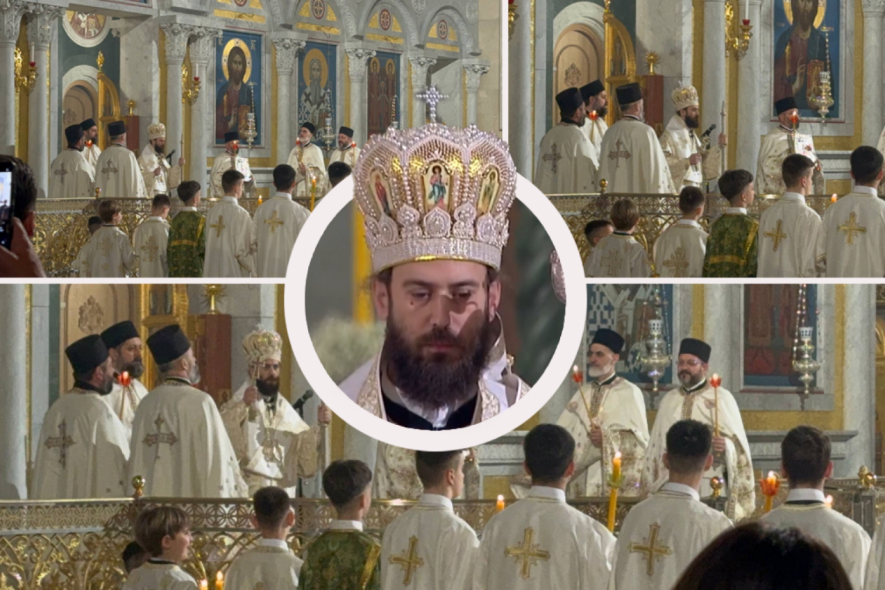 PONOĆNA LITURGIJA VASKRSENJA, BEOGRAD U RADOSTI I SVETLOSTI: Hiljade vernika ispunilo  Hrama Svetog Save u molitvenom sabranju (FOTO, VIDEO)