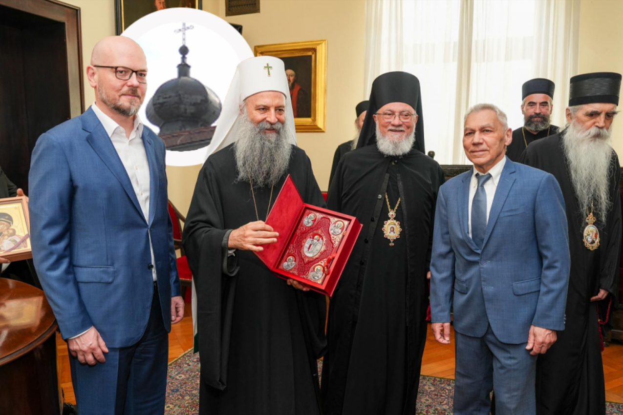 NIS POKLONIO ZEMLJIŠTE SRPSKOJ CRKVI: Svečano potpisan ugovor - evo koju ulogu su imali Rusi u svemu (FOTO)
