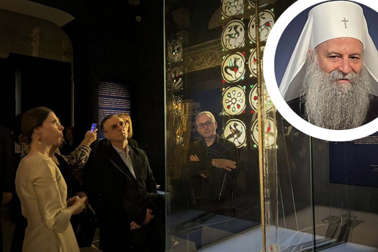 HILANDARSKE SVETINJE PRVI PUT PRED VERNICIMA U BEOGRADU: Snažne poruke na svečanom otvaranju istorijske izložbe (FOTO)