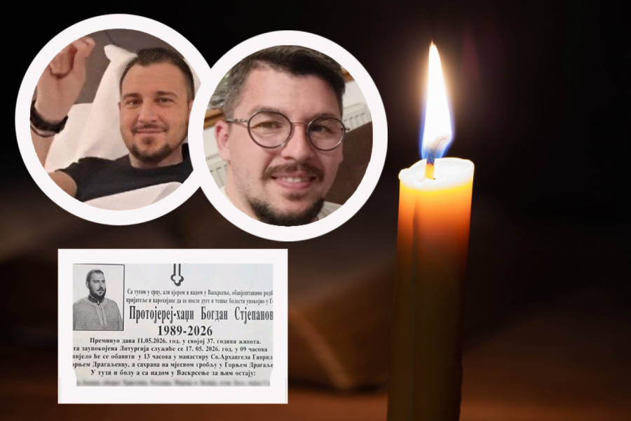 POZNATO VREME SAHRANE PROTE BOGDANA (37) KOJI JE UMRO U TURSKOJ! Otac Nemanja se potresnim rečima oprostio od njega i objasnio šta se dešava kada sveštenik premine!