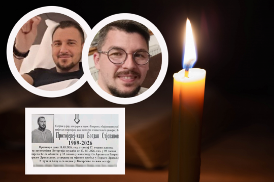 POZNATO VREME SAHRANE PROTE BOGDANA (37) KOJI JE UMRO U TURSKOJ! Otac Nemanja se potresnim rečima oprostio od njega i objasnio šta se dešava kada sveštenik premine!