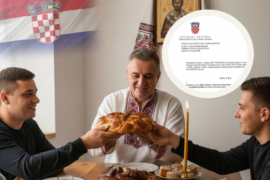 ŠOKANTNO – HRVATSKA ZAŠTITILA KRSNU SLAVU: Da li je Zagreb državnim pečatom prisvojio vekovno srpsko nasleđe?