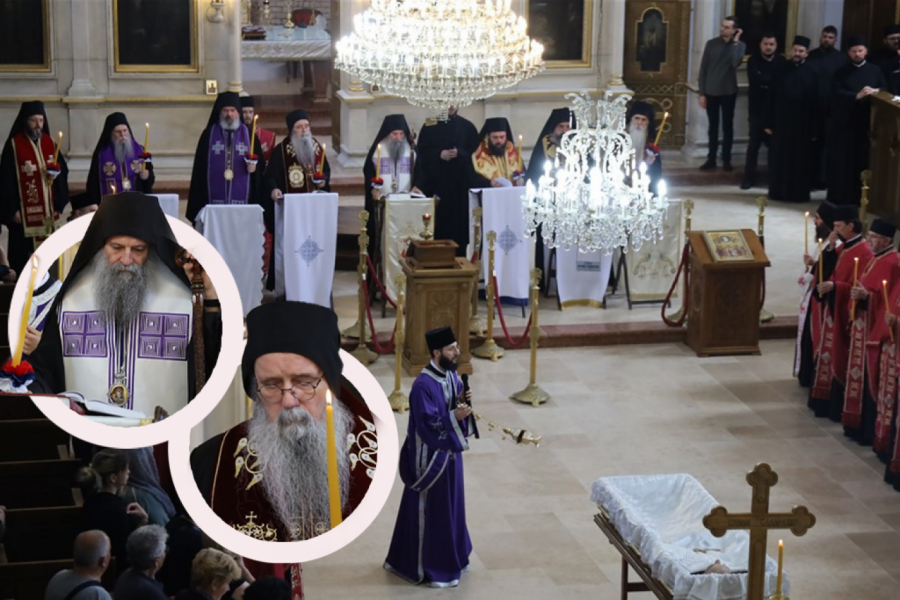 SAHRANA KOJA JE OKUPILA VRH CRKVE: Patrijarh i sedam vladika služili opelo ocu mitropolita Fotija