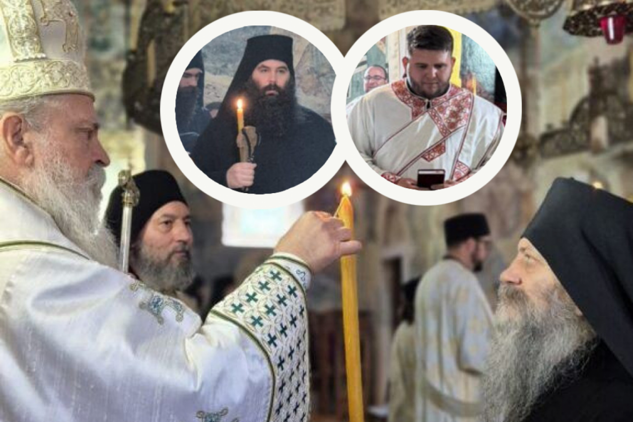NA ROĐENDAN CRKVE SOPOĆANI DOBILI NOVOG MONAHA, A PAROHIJA ĐAKONA: Iskušenik Nemanja postao otac Filotej, a veroučitelj Miloš rukopoložen u đakonski čin