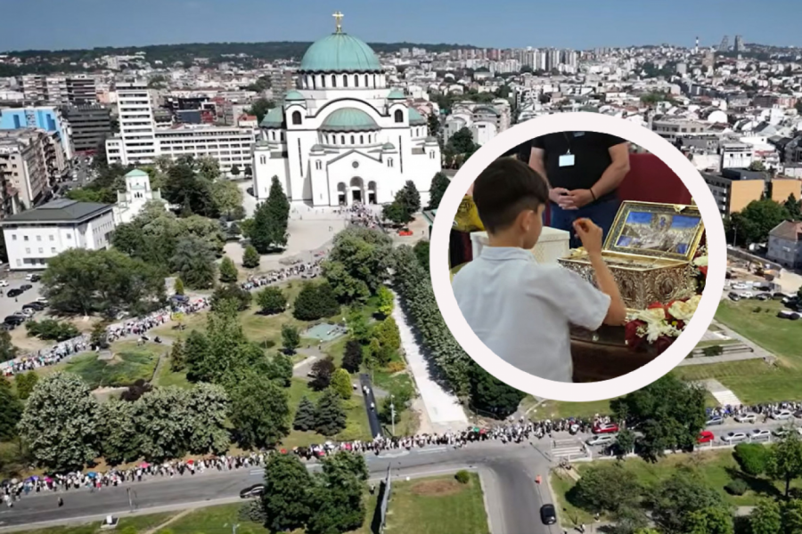 POZNAT TAČAN BROJ: Do večeras se 576.793 vernika poklonilo Pojasu Presvete Bogorodice u Hramu Svetog Save