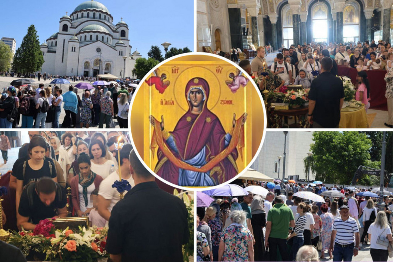 ON JE SVE ŠTO JE OD MAJKE BOŽJE OSTALO POSLE USPENJA! Sve što niste znali o Pojasu Presvete Bogorodice, koji danas napušta Srbiju - BIO U POSEDU CARA LAZARA, ON GA I POKLONIO VATOPEDU!