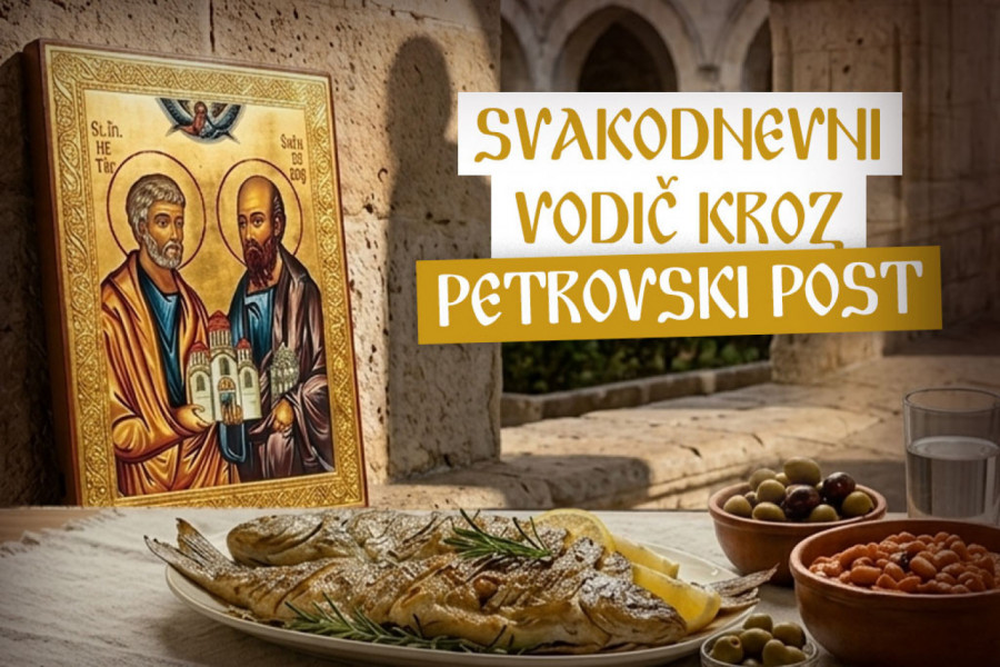 PRAVILA PETROVSKOG POSTA: Recept dana, molitva i pouka Svetih Otaca za ponedeljak, prvi dan posta