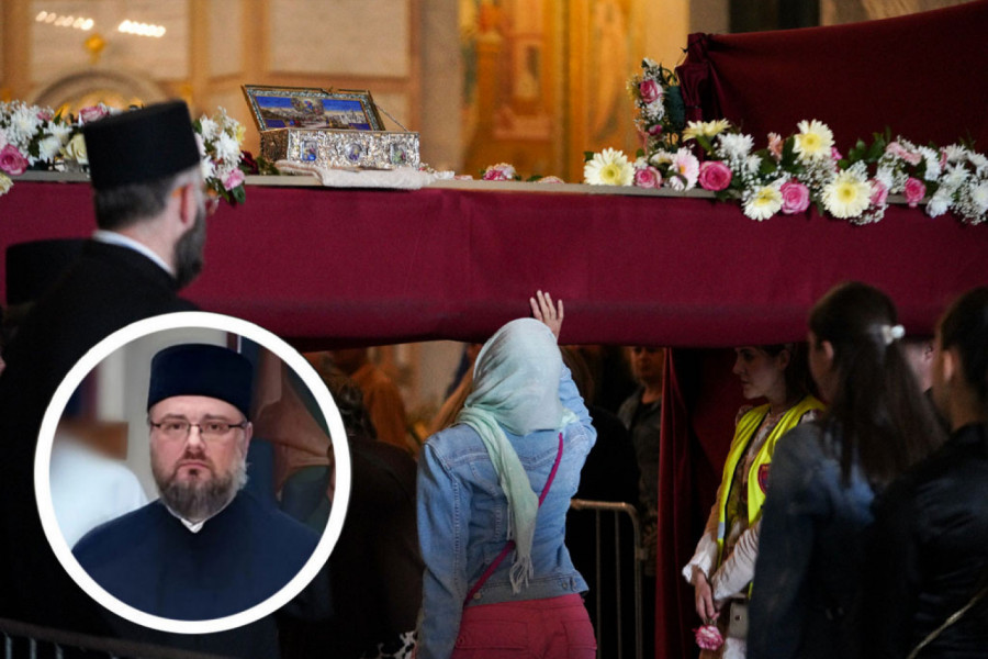ČEMU SE MOGU NADATI NEPRAVOSLAVNI KOJI SU CELIVALI POJAS BOGORODICE U BEOGRADU! Otac Dejan o vekovnoj praksi Crkve