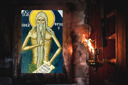 ŠEZDESET GODINA PROVEO U PUSTINJI, SVAKE SUBOTE MU ANĐEO DONOSIO PRIČEŠĆE! Sutra slavimo Prepodobnog Onufrija Velikog!