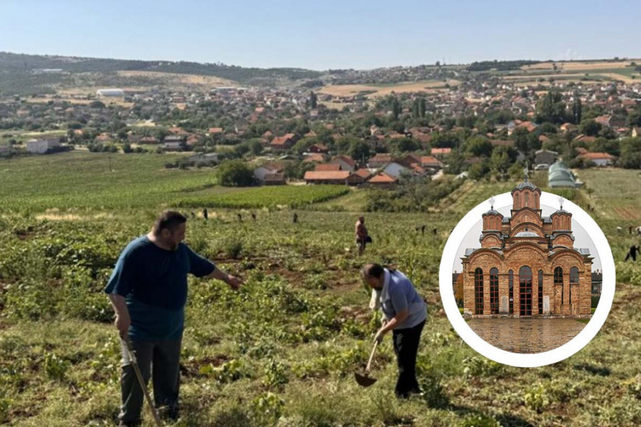 MOBA U GRAČANICI OKUPILA SVEŠTENSTVO, MONAŠTVO I VERNI NAROD: Ruke složno u radu, srca u molitvi