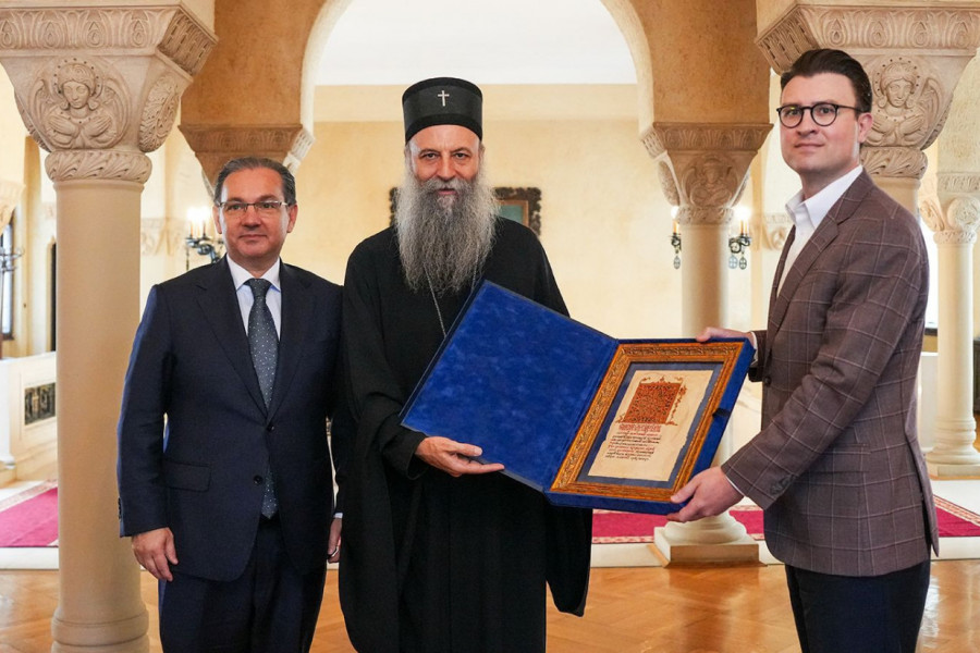PATRIJARH PORFIRIJE RAZGOVARAO SA PREDSTAVNICIMA KONGRESA SRPSKO-AMERIČKOG PRIJATELJSTVA: Evo šta je bila glavna tema razgovora