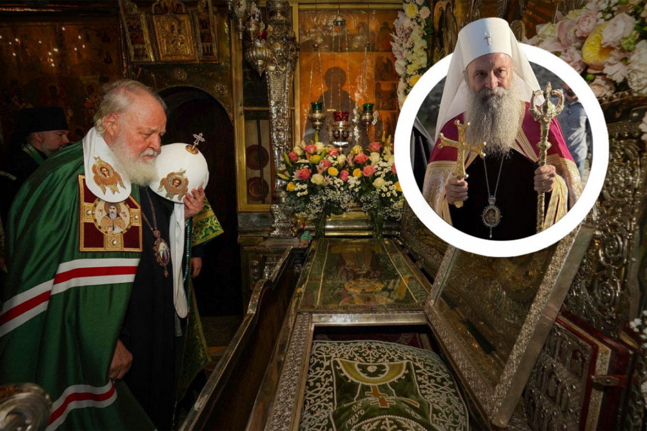 PATRIJARH PORFIRIJE ČESTITAO PRAZNIK PATRIJARHU KIRILU: Sveti Sergije Radonješki primer vere, smirenja i duhovne snage