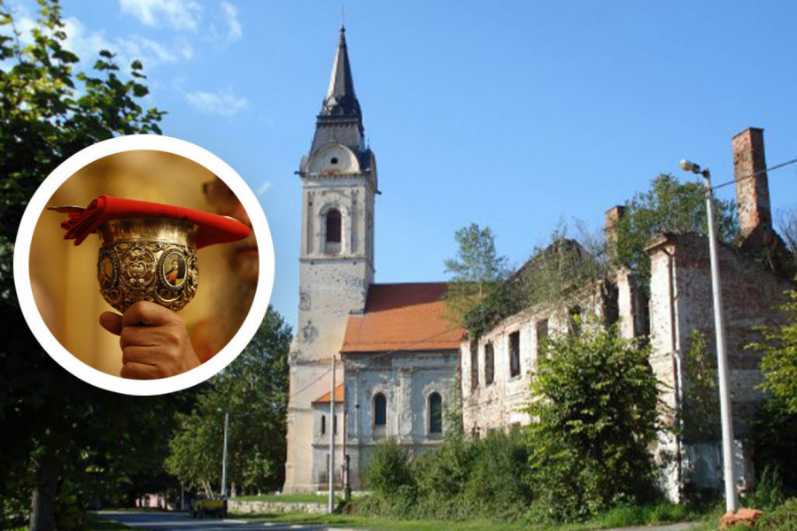OPLJAČKAO SRPSKU CRKVU PRED KAMERAMA: Snimak skrnavljenja Sabornog hrama u Pakracu izazvao burne reakcije (VIDEO)