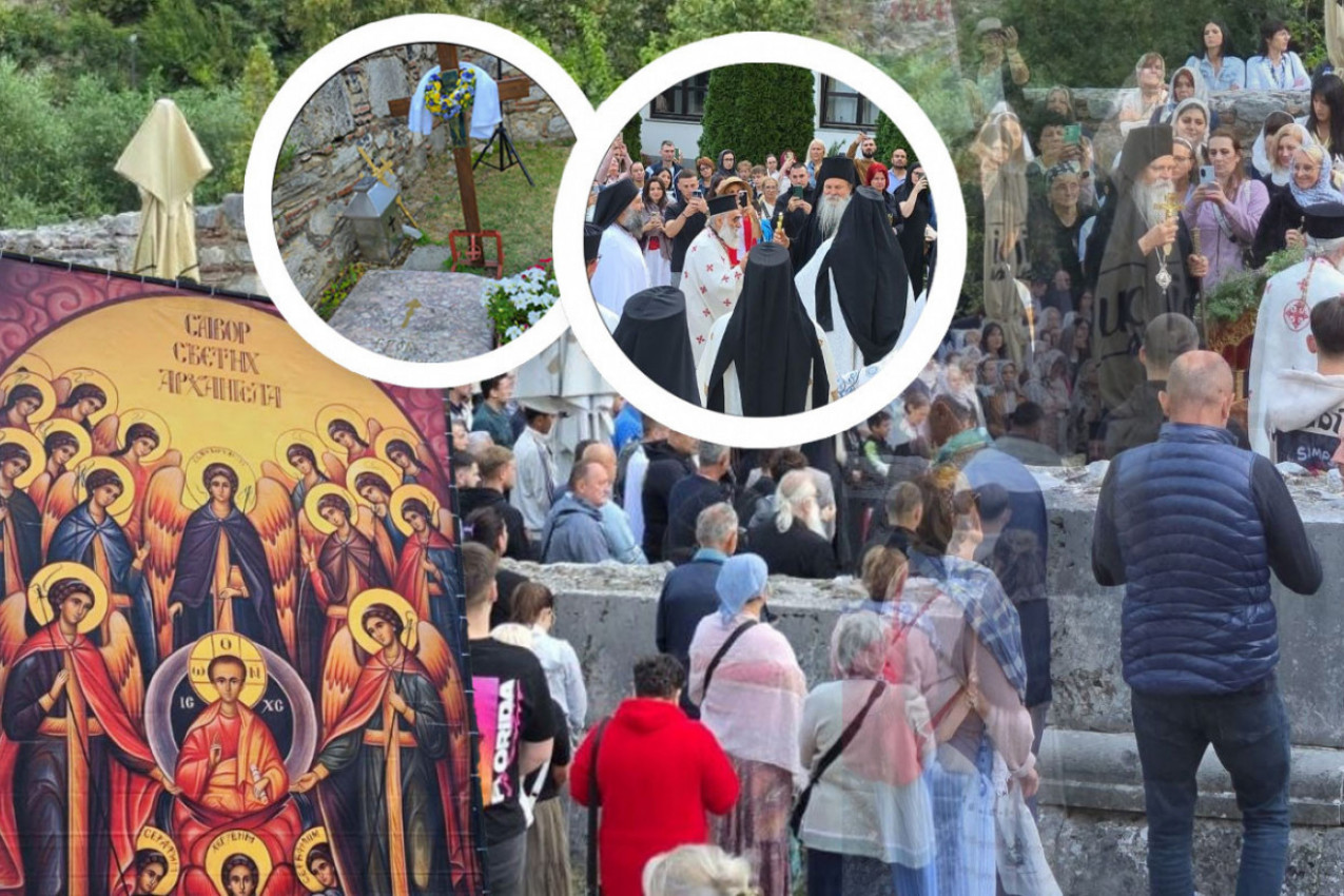RELIGIJA.RS NA MANASTIRSKOJ SLAVI SVETIH ARHANGELA KOD PRIZRENA: Hiljade poklonika sabrale se na velikoj svetkovini na Kosovu i Metohiji (FOTO, VIDEO)