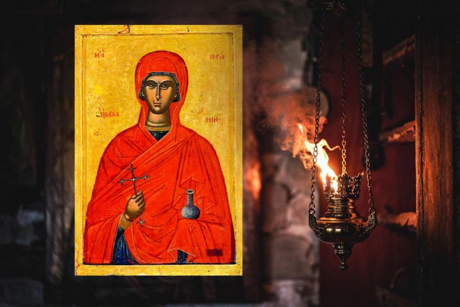 SUTRA JE CRNO SLOVO I VELIKI PRAZNIK! Slavimo Svetu Mariju Magdalinu - BLAGU MARIJU!