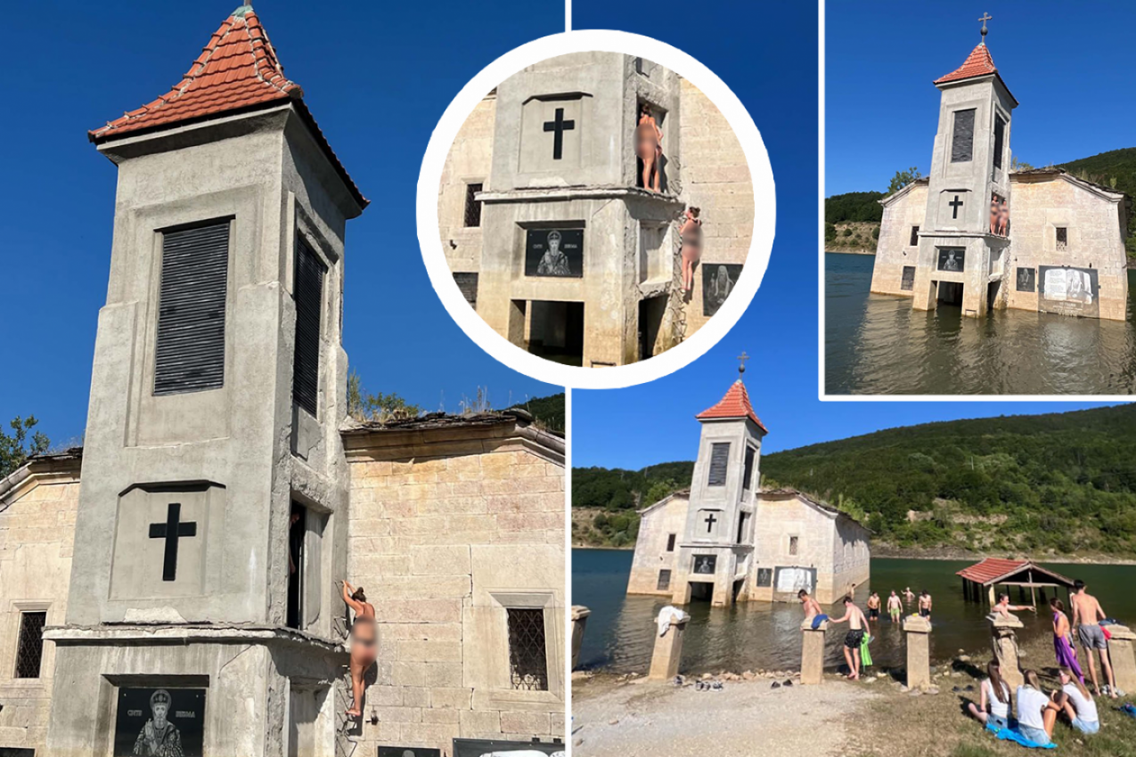 NA NAJVULGARNIJI NAČIN OSKRNAVLJENA JEDNA OD NAJPOZNATIJIH PRAVOSLAVNIH SVETINJA U REGIONU: Polunage turistkinje izazvale buru među vernicima (FOTO, VIDEO)