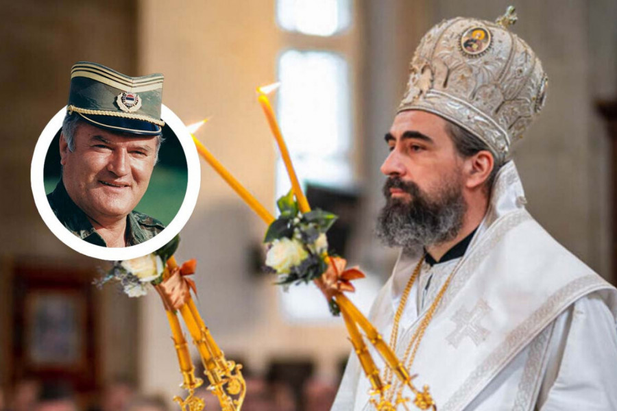 VLADIKA PRED SUDOM ZBOG RATKA MLADIĆA: Zbog pomena generalu i besede, crnogorsko tužilaštvo otvorilo predmet protiv mitropolita Metodija