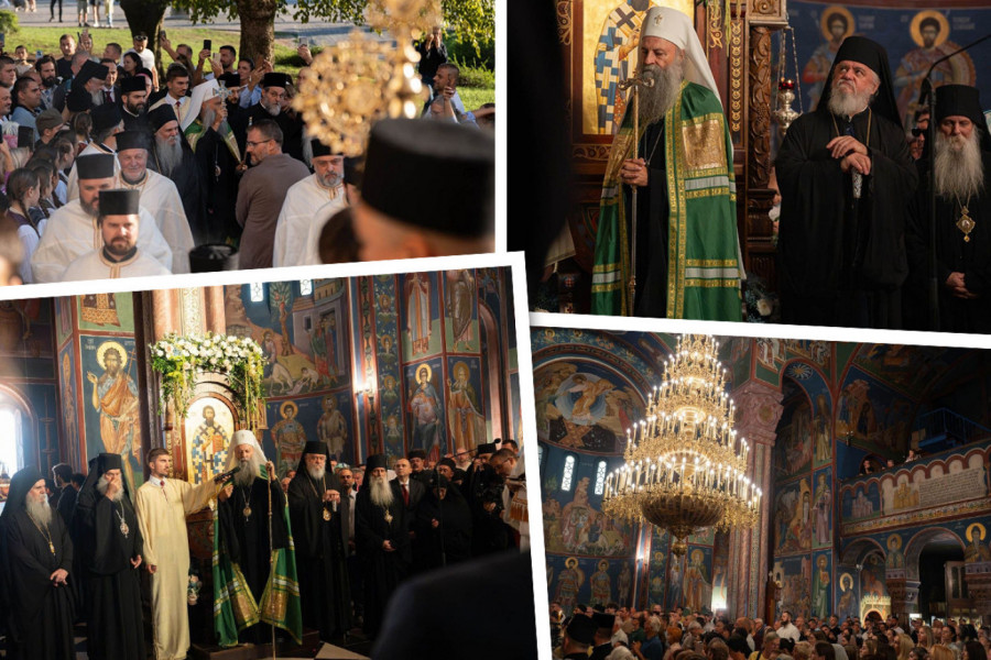 PATRIJARH SRPSKI PORFIRIJE SVEČANO DOČEKAN U LJUBLJANI: Osećam da dolazim u svoj dom, među braću i sestre (FOTO)