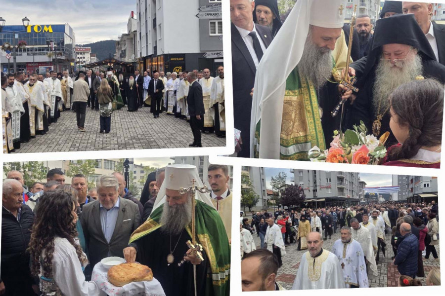 “NEMA MI DRAŽEG PUTA NEGO PUTA U REPUBLIKU SRPSKU”: Patrijarh Porfirije svečano dočekan na Palama (FOTO)