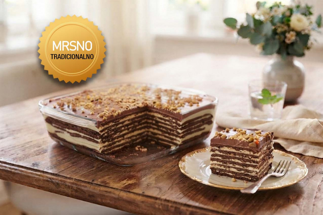 NAJBRŽI KOLAČ NA SVETU: Pet minuta do kremaste poslastice po starom receptu naših baka