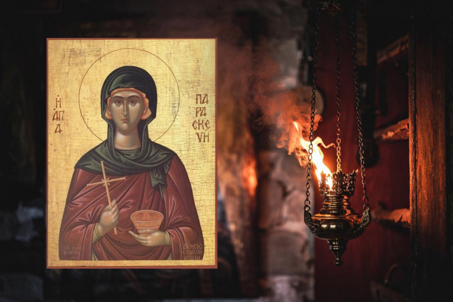 SUTRA JE CRVENO SLOVO I ŠESTA SLAVA PO BROJU SVEČARA U SRBIJI! Slavimo Prepodobnu mati Paraskevu, u narodu poznatiju kao Sveta Petka!